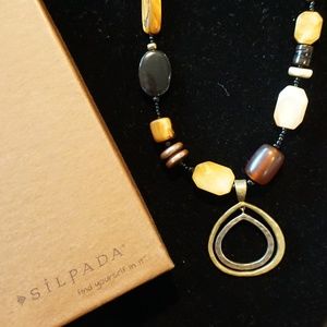 Silpada N1787 Sterling & Shell Necklace